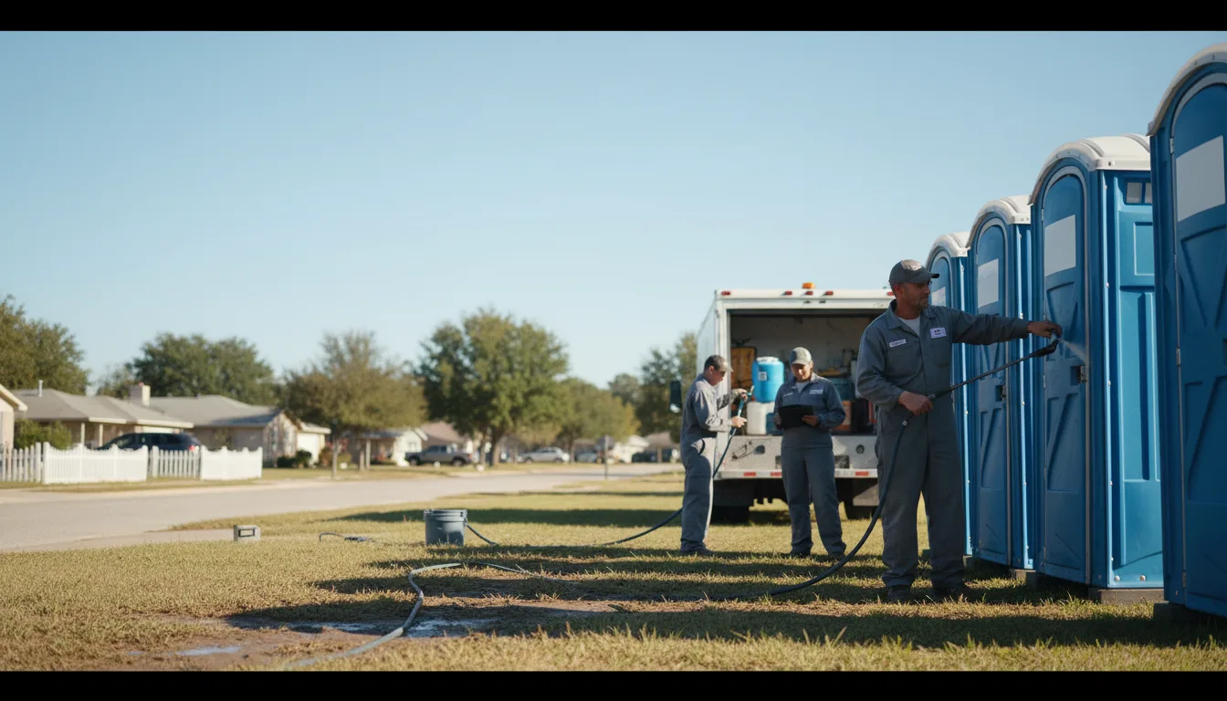Long-Term Portable Toilet Rental in Fairview, OK near me